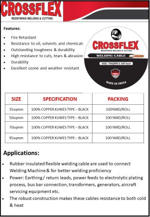 WELDING CABLE- BLACK