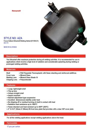 WELDING HELMET FOUCS HOLLAND