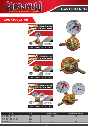 LPG REGULATORS