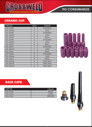 CERAMIC CUP-BACK CAP LONG/SHORT